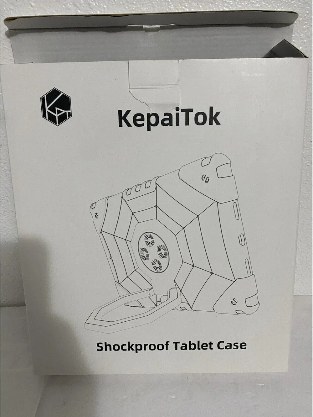 Kapiatok Tablet Case for Ipad 9 Gen New Open Box Never Used